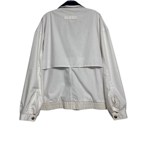 Vtg Gear For Sports Windbreaker Jacket Men's XL White Blue GPYC Vented Full Zip - Picture 2 of 16